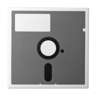 5,25-inch diskettestation - oude computerdiskette tegeltje