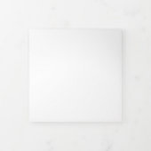 5,25 Po² Lettre triplée verticale Invitation pliée (Protection)