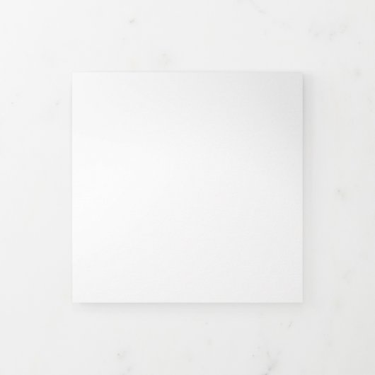 5,25 Po² Lettre triplée verticale Invitation pliée (Protection)