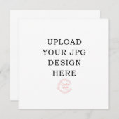 5,25 x 5,25 Cartes imprimées (Devant / Derrière)