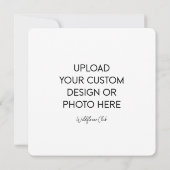 5.25" x 5.25" Square Invitation (Dos)