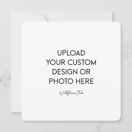 5.25" x 5.25" Square Invitation (Devant)