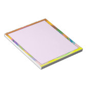 5,5-inch x 6-inch Notitieblok - meerkleurige werve (Schuin)