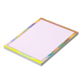 5,5-inch x 6-inch Notitieblok - meerkleurige werve (Gedraaid)