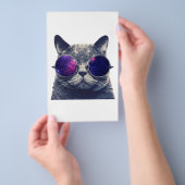 5,5" x 21,59 cm Flyer (Hand)