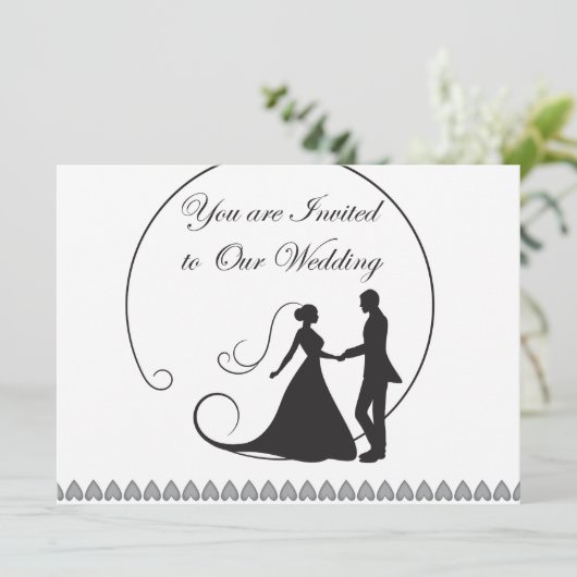 5,5 x 6,5 Invitation (Debout devant)