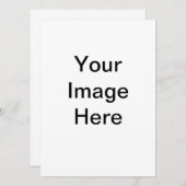 5,5 x 6,5 uitnodiging (Voorkant / Achterkant)