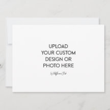 5,5" x 7,5" Save the date uitnodigingen