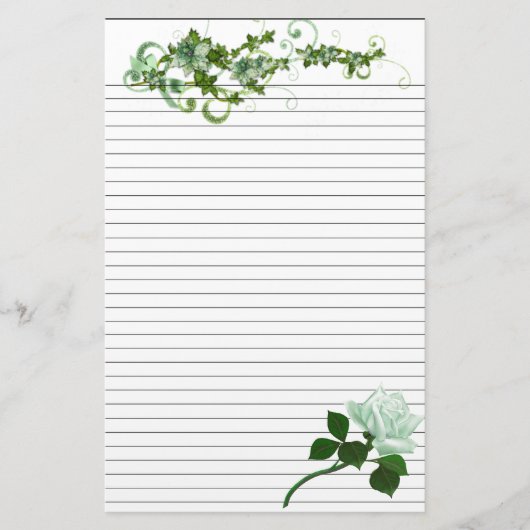 5,5 x 8,5-inch banketbakkerij briefpapier (Voorkant)