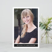 5,5 x 8,5 pouces Moderne, 6 modèles de photo (Debout devant)