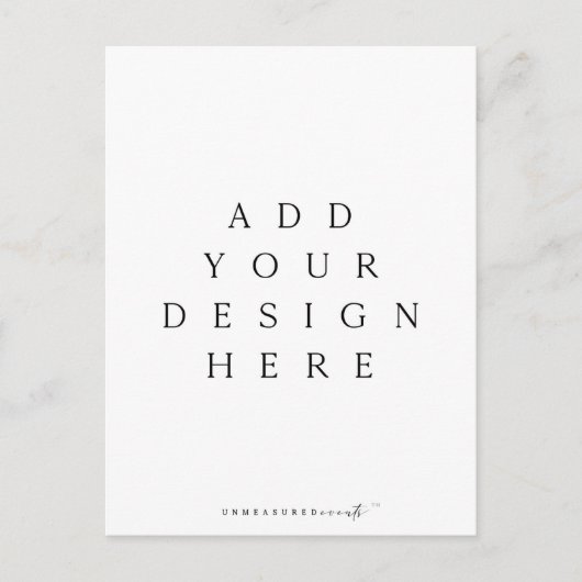 5,5x4,25-inch verticaal Briefkaart afdrukken (Voorkant)