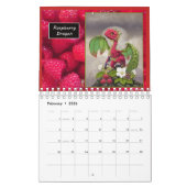 5.5x7 Vruchten en bessen Dragon 2018 kalender (Feb 2026)