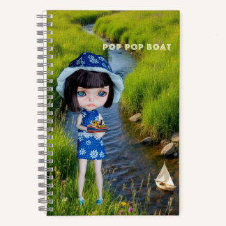 5.5x8.5 Journal: Pop Pop Boat Notitieboek
