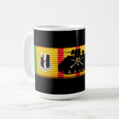 5/60th Tasse de ruban de service de FNI Vietnam (Devant gauche)