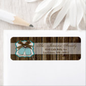 5,75 po x 2,25 po Adresse de retour Étiquette Init (En situation)