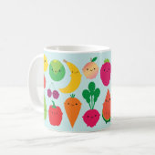 5 A Dagelijkse groenten en fruit Koffiemok (Voorkant links)