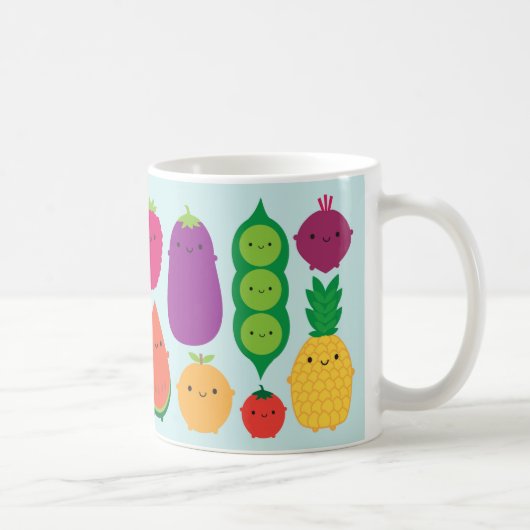 5 A Dagelijkse groenten en fruit Koffiemok (Rechts)