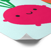 5 A Dagelijkse groenten en fruit Poster (Hoek)