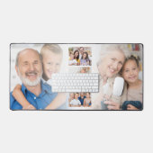 5 Aangepaste Familie Kleinkinderen Foto's Collage  Bureaumat (Keyboard & Muis)
