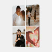5 Aangepaste foto-inkolling op maat Metalen Ornament (Voorkant links)
