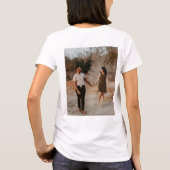 5 Aangepaste foto-inkolling op maat T-shirt (Achterkant)
