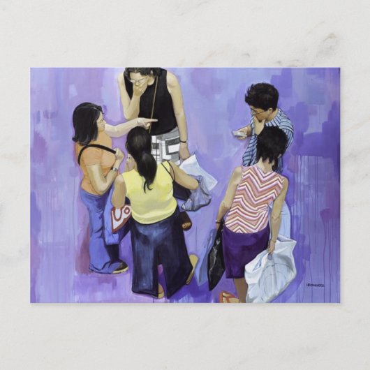 5 amigos briefkaart (Voorkant)