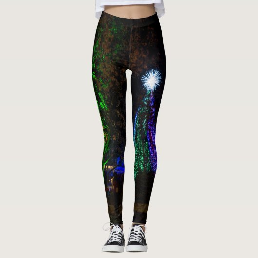 5 artikel SDC - structuur - nacht Leggings (Voorkant)