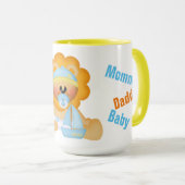 #5 Baby shower Cadeau Combo Mug (Devant droit)