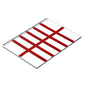 5 Bisected Red Lines Notitieboek (Linkerzijde)