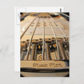 5 Briefkaart String Bass (Voorkant / Achterkant)