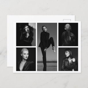 5 briefkaart voor bewerkbare begroeting