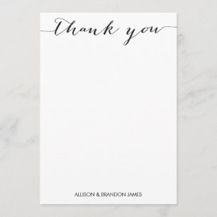 5 cartes de Merci de police du manuscrit x7