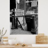 5 CENT BOWERK RESTAURANT POSTER (Keuken)