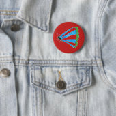 5 Cm Badge rond de Florence (En situation)