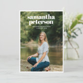 5 Collage photo 2024 Faire-part de graduation (Debout devant)