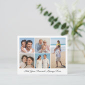 5 Collage Photo Ajouter Votre Propre Carte De Voeu (Debout devant)