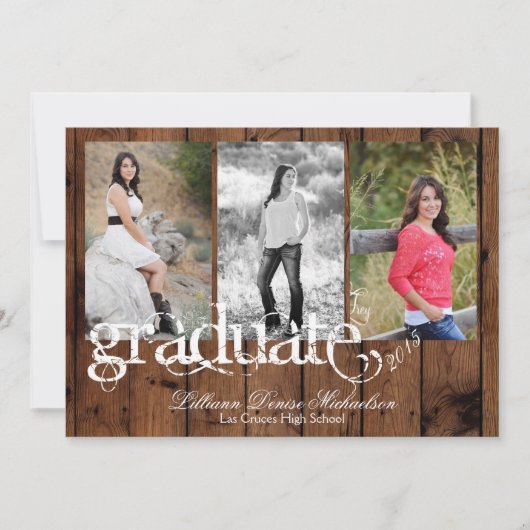 5 dagen per week7 bekendmaking van Rustic Barn Woo Aankondiging (Voorkant)