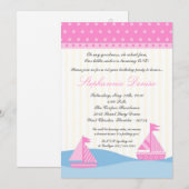 5 dagen per week 7 dagen uitnodiging van Naut Sail (Voorkant / Achterkant)