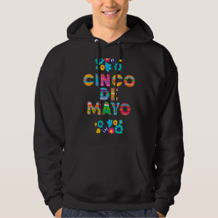5 De Mayo Cinco De Mayo Sombrero Maraca 6 Hoodie