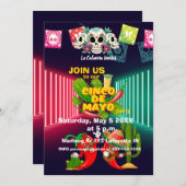 5 de Mayo Invitation (Devant / Derrière)