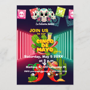 5 de Mayo Invitation