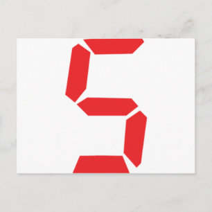 5 digitaal alarmnummer briefkaart