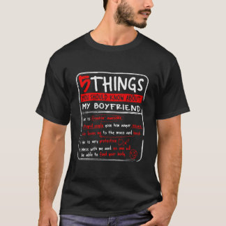 5 dingen die je moet weten over mijn vriend vriend t-shirt