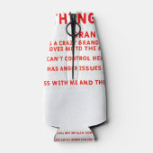 5 dingen die je zou moeten weten - kleinkinderen k flesjeskoeler (Achterkant)