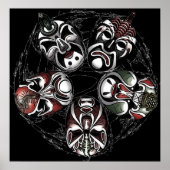 5 Dodelijke Venomen Poster (Voorkant)