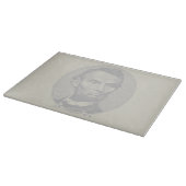 5 dollar voor President Abraham Lincoln Snijplank (Hoek)