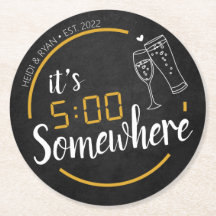 5 Drink Onderzetter voor weduwenkast