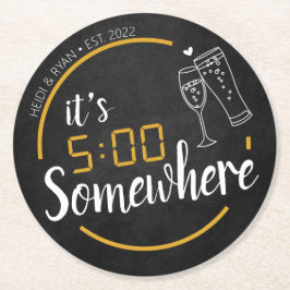 5 Drink Onderzetter voor weduwenkast