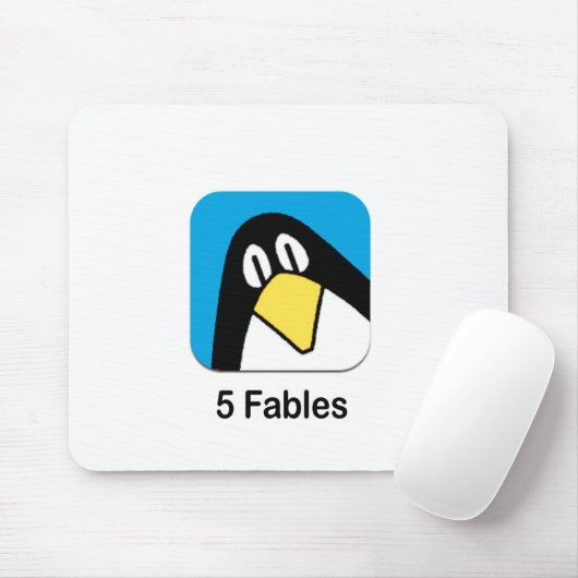 "5 Fabulous Business Fables" mousepad Muismat (Met muis)