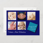 5 Faire-part de naissance photo (Devant / Derrière)